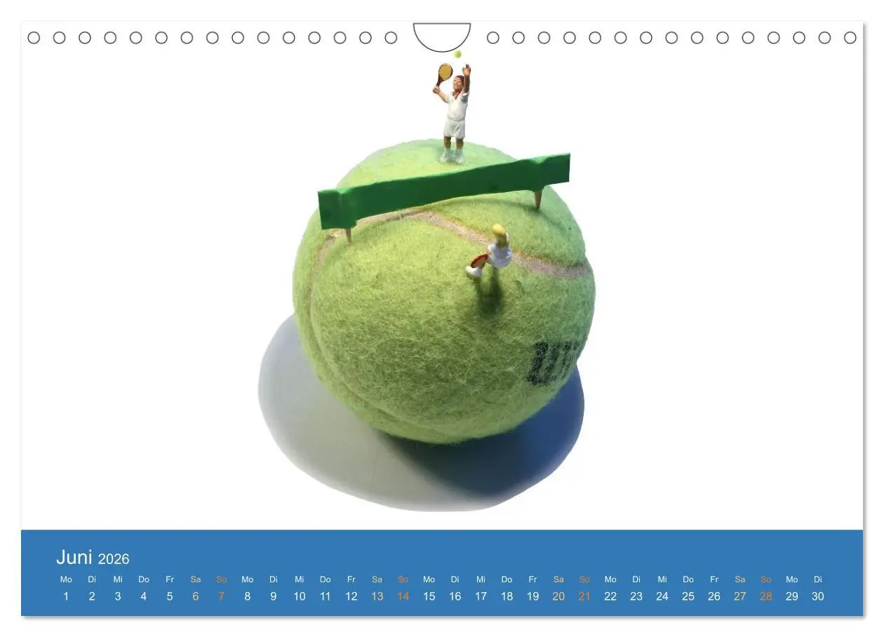 Bild: 9783516602487 | Little Art Sport Kunstkalender (Wandkalender 2026 DIN A4 quer),...