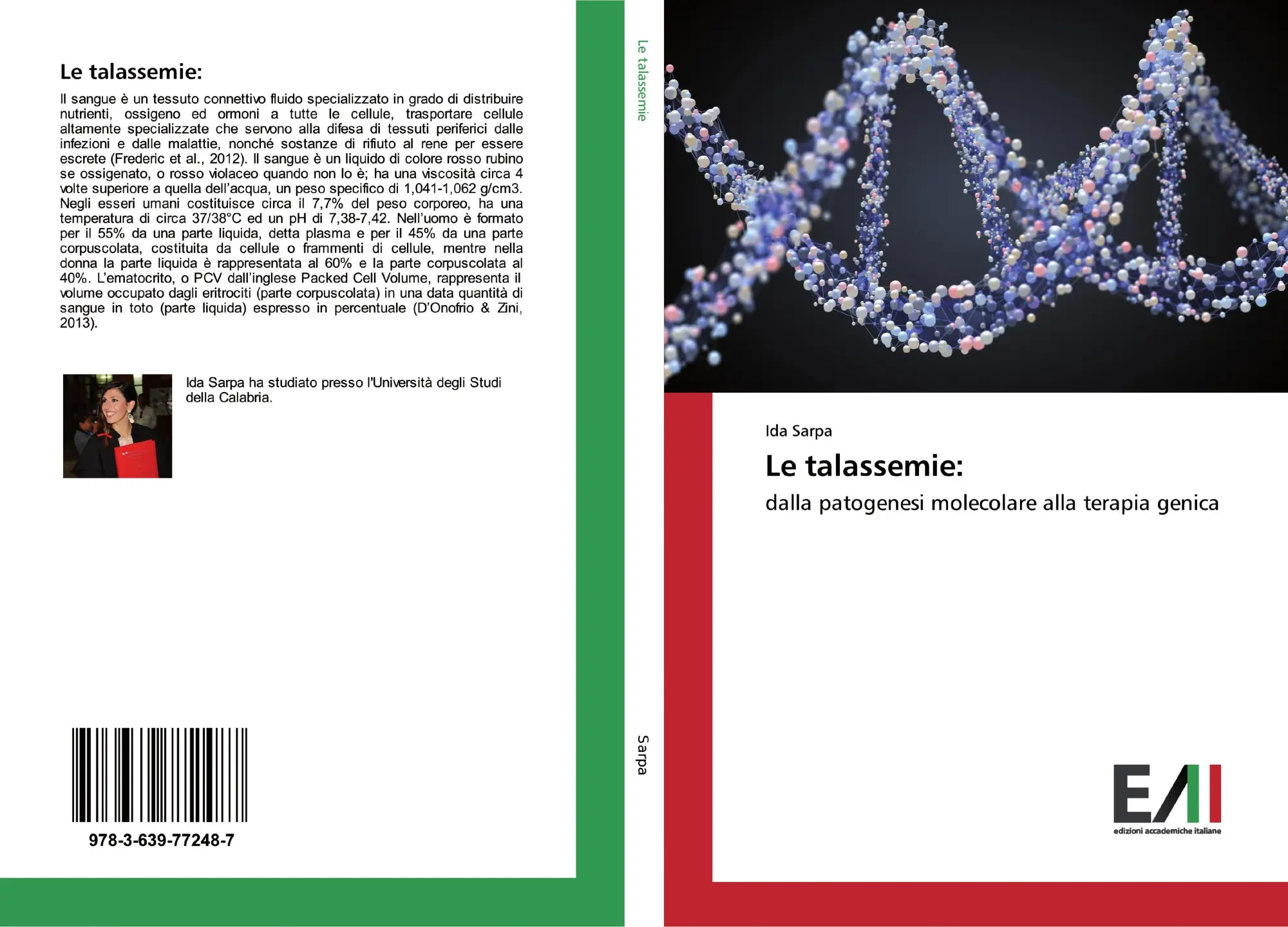 Cover: 9783639772487 | Le talassemie: | dalla patogenesi molecolare alla terapia genica