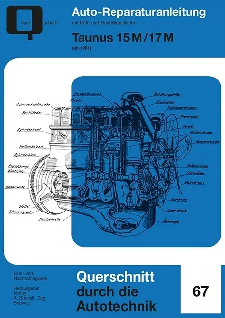 Cover: 9783716822487 | Taunus 15M / 17M ab 1961 | 15M / 17M P3 // Reprint der 1. Auflage