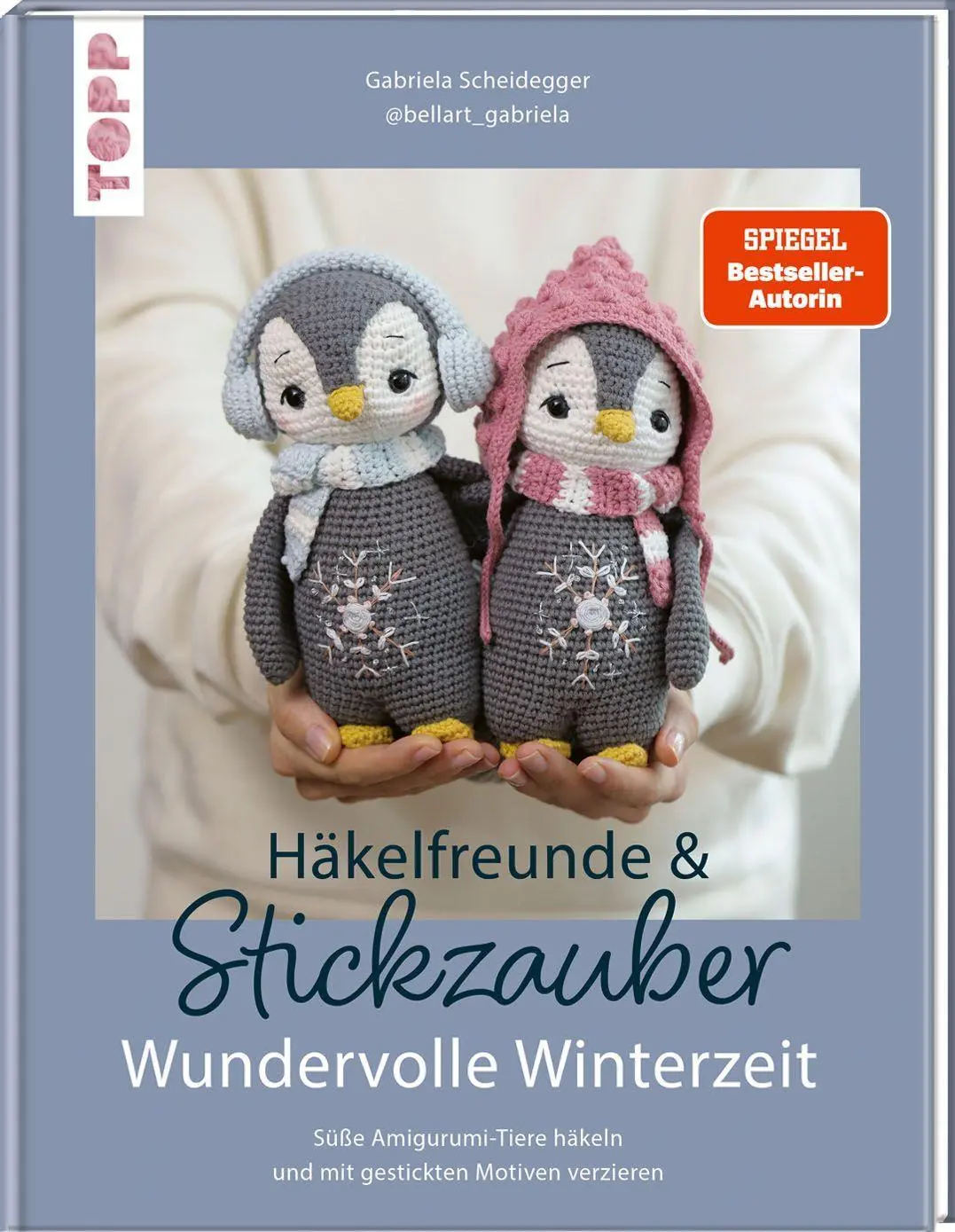 Cover: 9783735872487 | Häkelfreunde &amp; Stickzauber - Wundervolle Winterzeit | Scheidegger