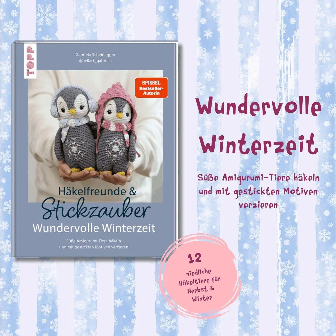 Bild: 9783735872487 | Häkelfreunde &amp; Stickzauber - Wundervolle Winterzeit | Scheidegger