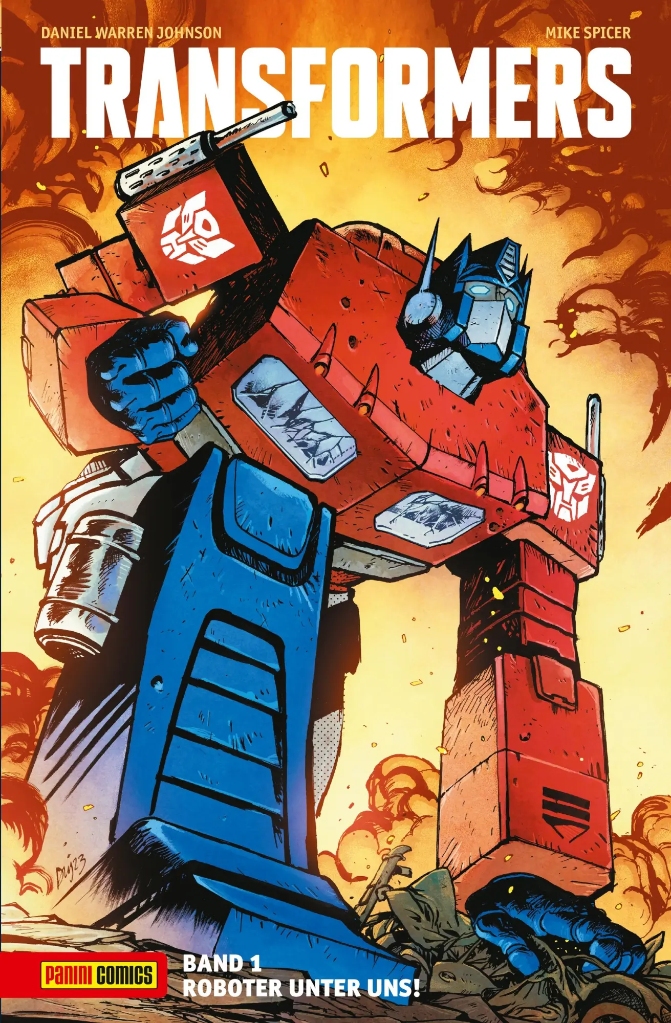 Cover: 9783741642487 | Transformers | Bd. 1: Roboter unter uns! | Johnson (u. a.) | Buch