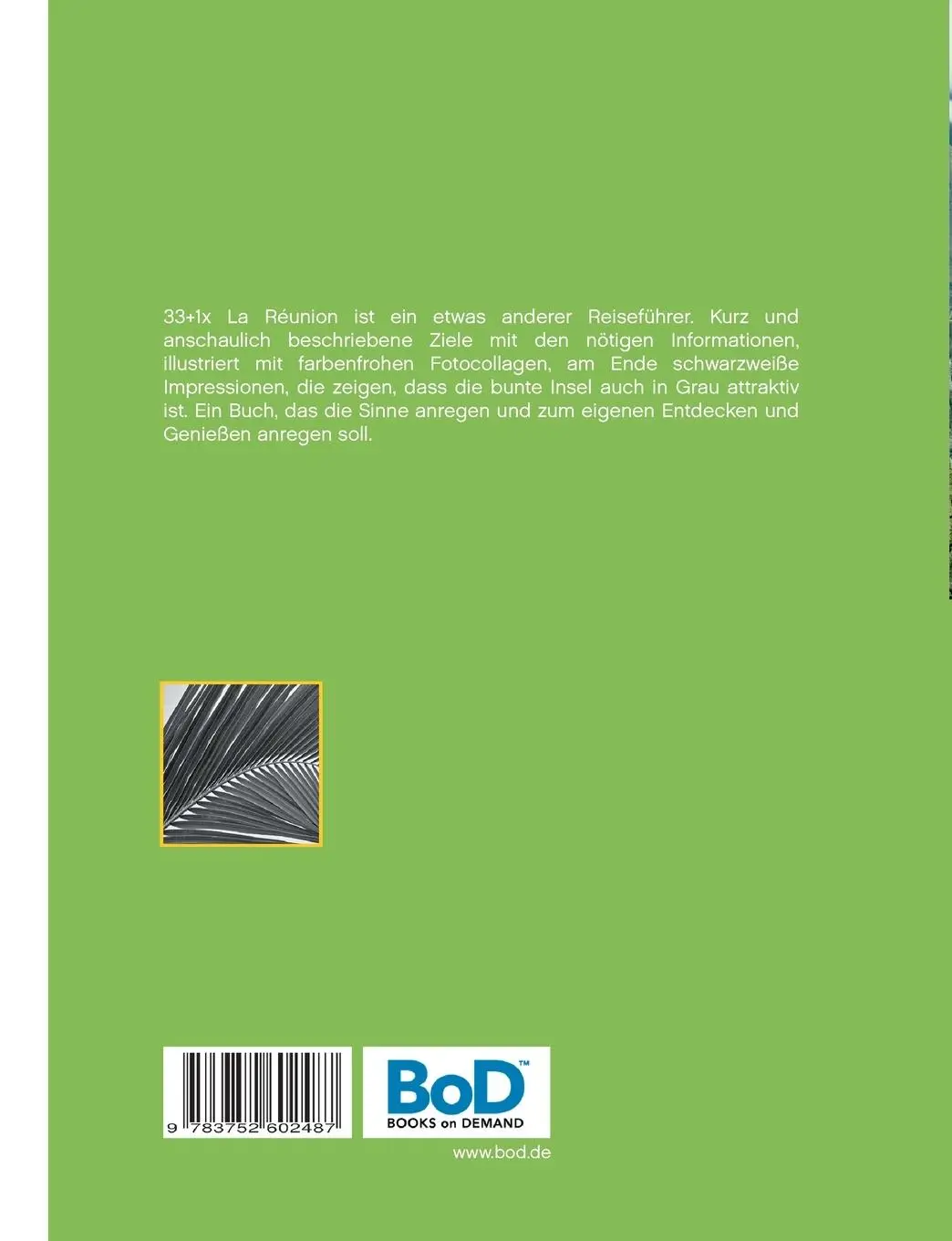 Rückseite: 9783752602487 | 33+1x La Réunion | Florian Fritz | Taschenbuch | Paperback | 82 S.