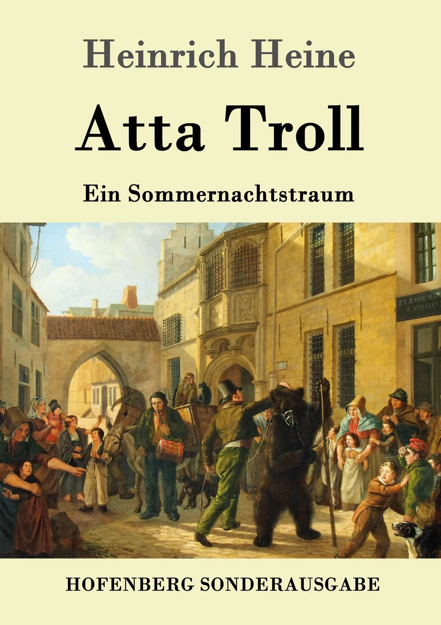 Cover: 9783843092487 | Atta Troll | Ein Sommernachtstraum | Heinrich Heine | Taschenbuch