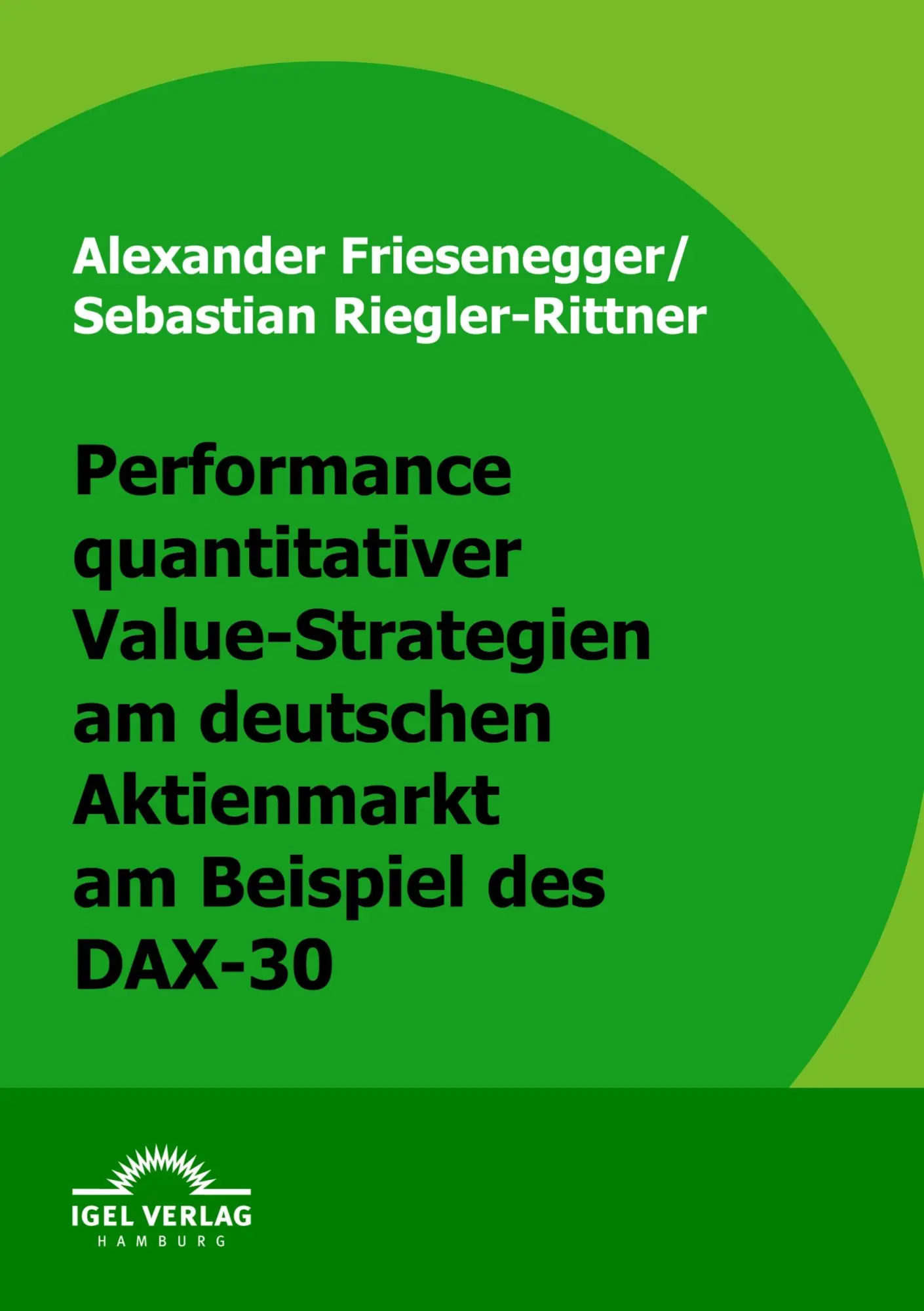 Cover: 9783868152487 | Performance quantitativer Value-Strategien am deutschen Aktienmarkt...