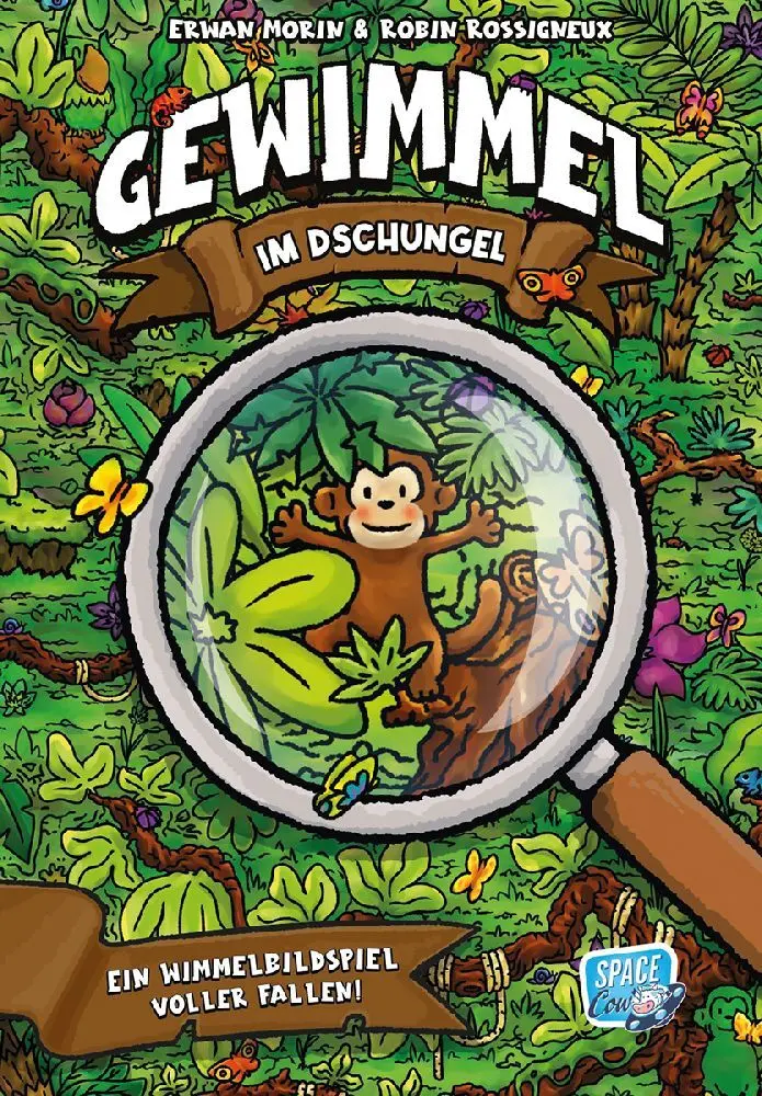 Cover: 3558380112587 | Gewimmel im Dschungel | Erwan Morin (u. a.) | Spiel | In Spielebox