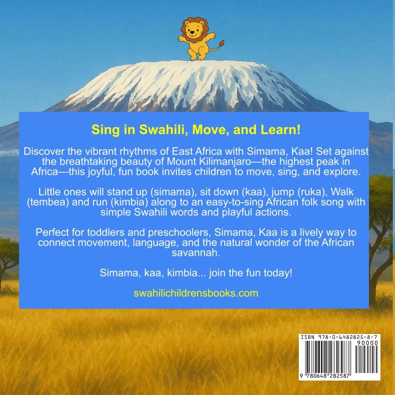 Rückseite: 9780648282587 | Simama, Kaa | Baba Bata | Taschenbuch | Swahili | 2025