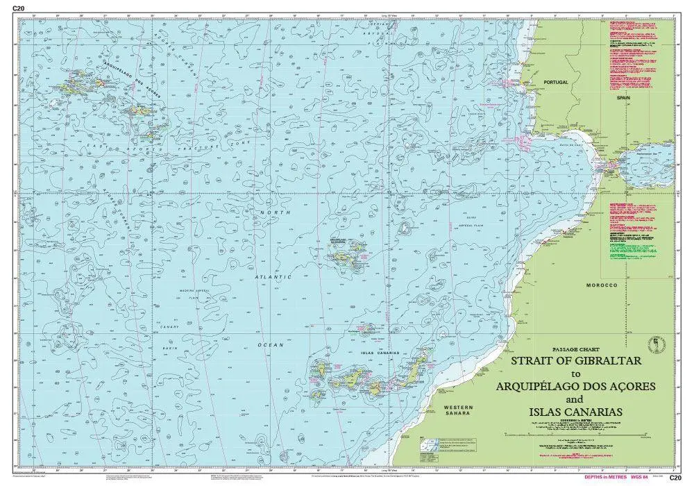 Bild: 9781786792587 | C20 Strait of Gibraltar to Archipelago dos Acores &amp; Islas Ca | Series