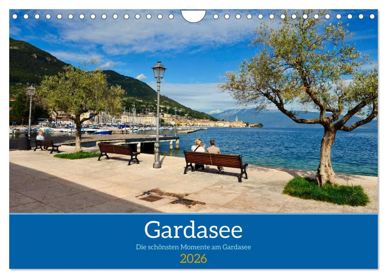 Cover: 9783457432587 | Gardasee - Die schönsten Momente am Gardasee (Wandkalender 2026 DIN...