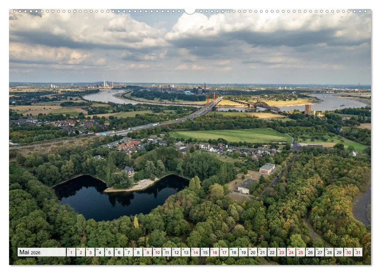 Bild: 9783457502587 | Deutschland - der Niederrhein (Wandkalender 2026 DIN A2 quer),...