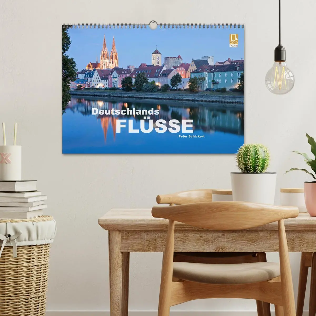 Bild: 9783457812587 | Deutschlands Flüsse (Wandkalender 2026 DIN A3 quer), CALVENDO...