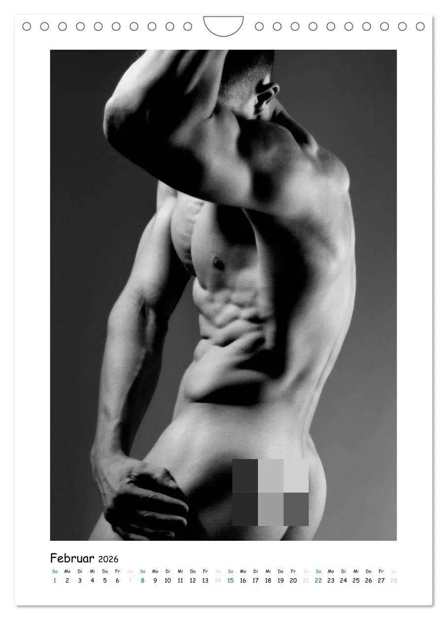 Bild: 9783516382587 | Männer... Skulptur (Wandkalender 2026 DIN A4 hoch), CALVENDO...