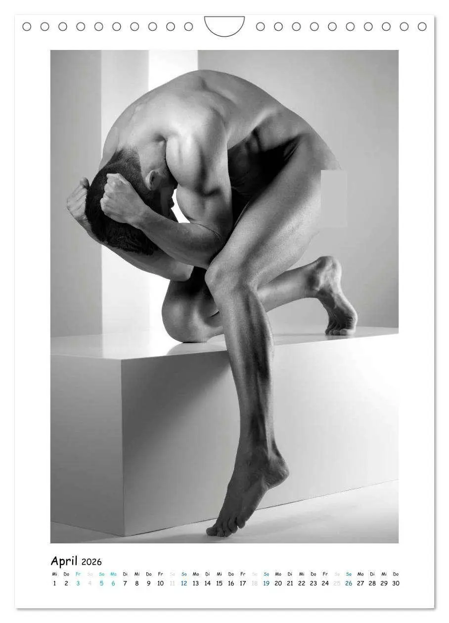 Bild: 9783516382587 | Männer... Skulptur (Wandkalender 2026 DIN A4 hoch), CALVENDO...