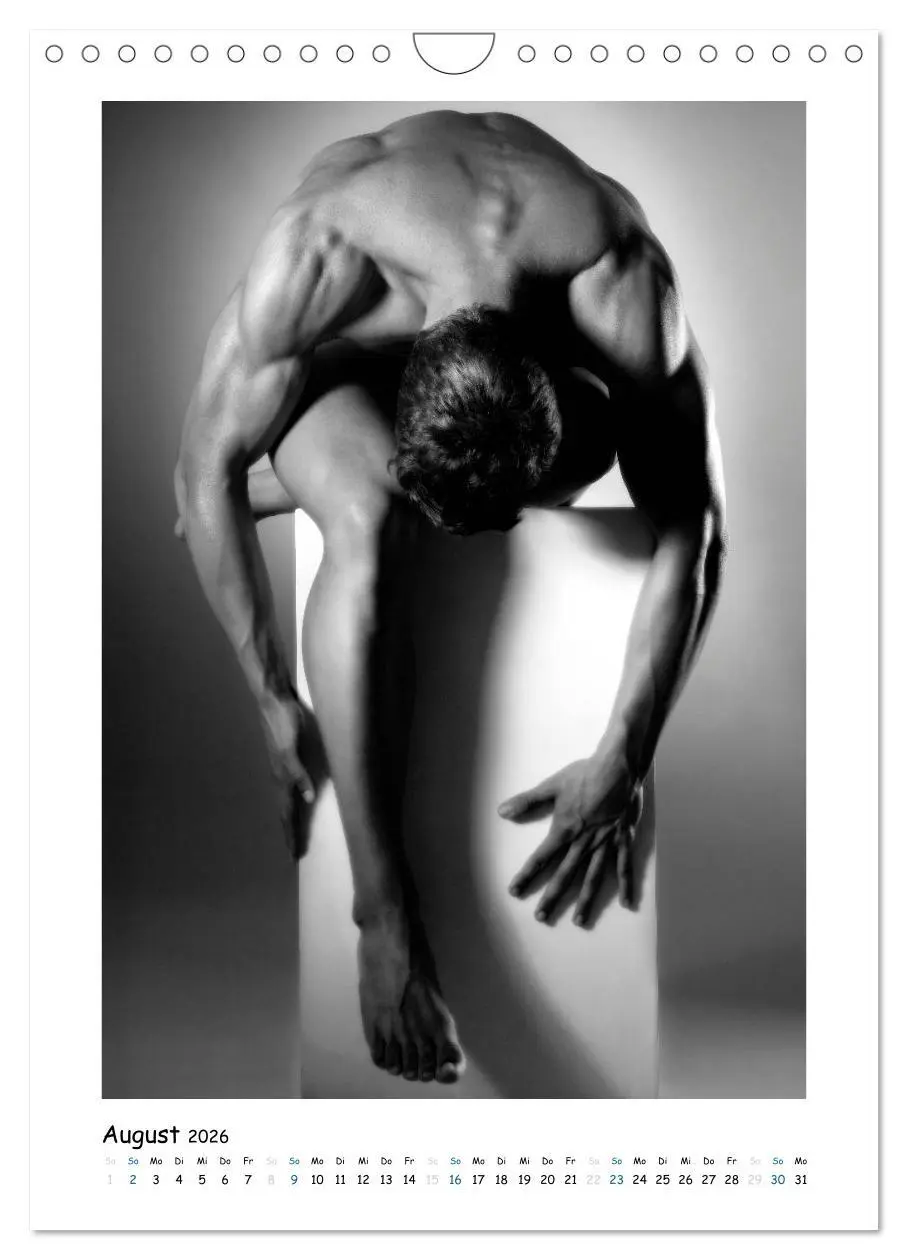 Bild: 9783516382587 | Männer... Skulptur (Wandkalender 2026 DIN A4 hoch), CALVENDO...