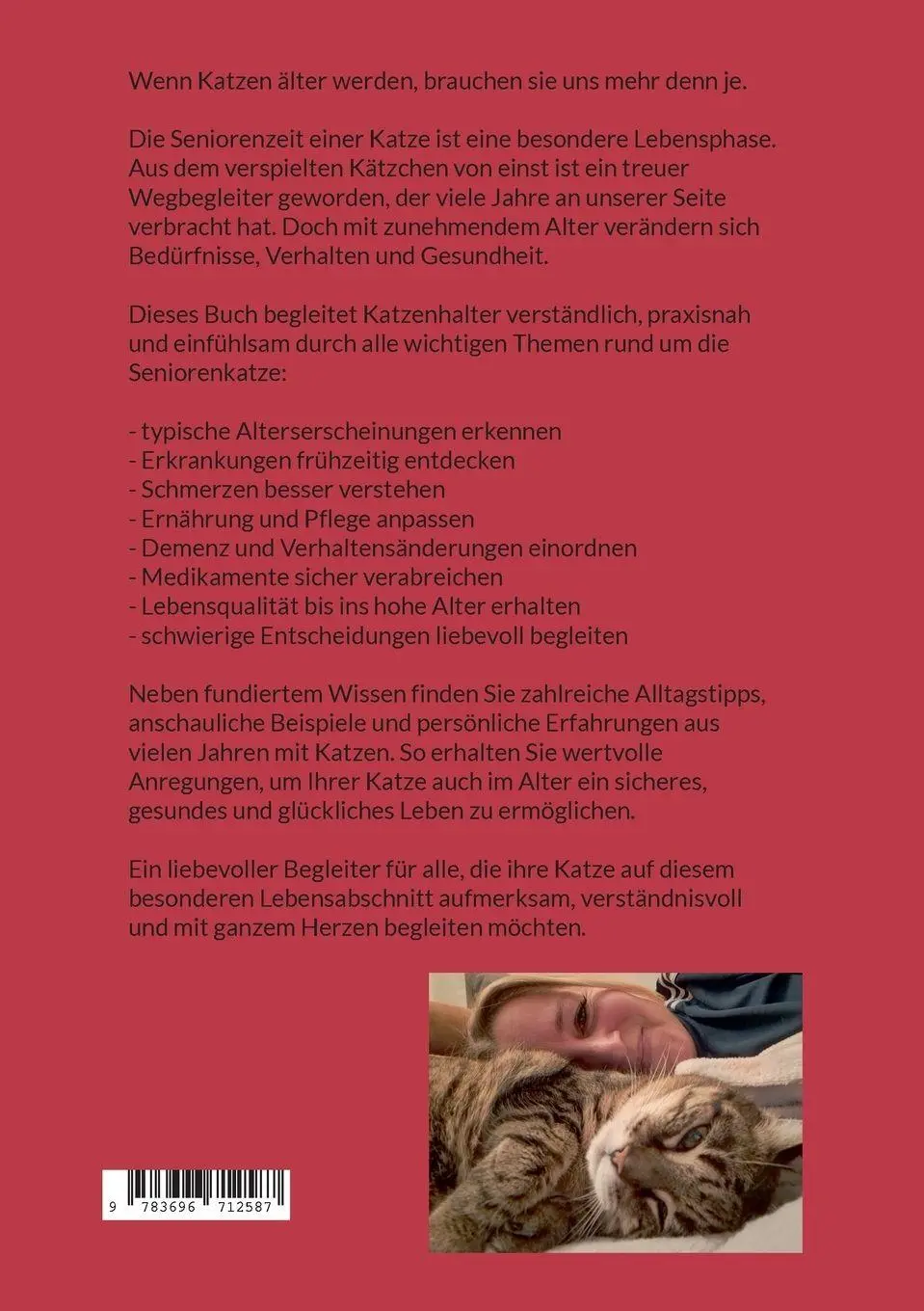 Rückseite: 9783696712587 | Die Seniorenkatze | Gesundheit, Pflege und Lebensfreude im Alter