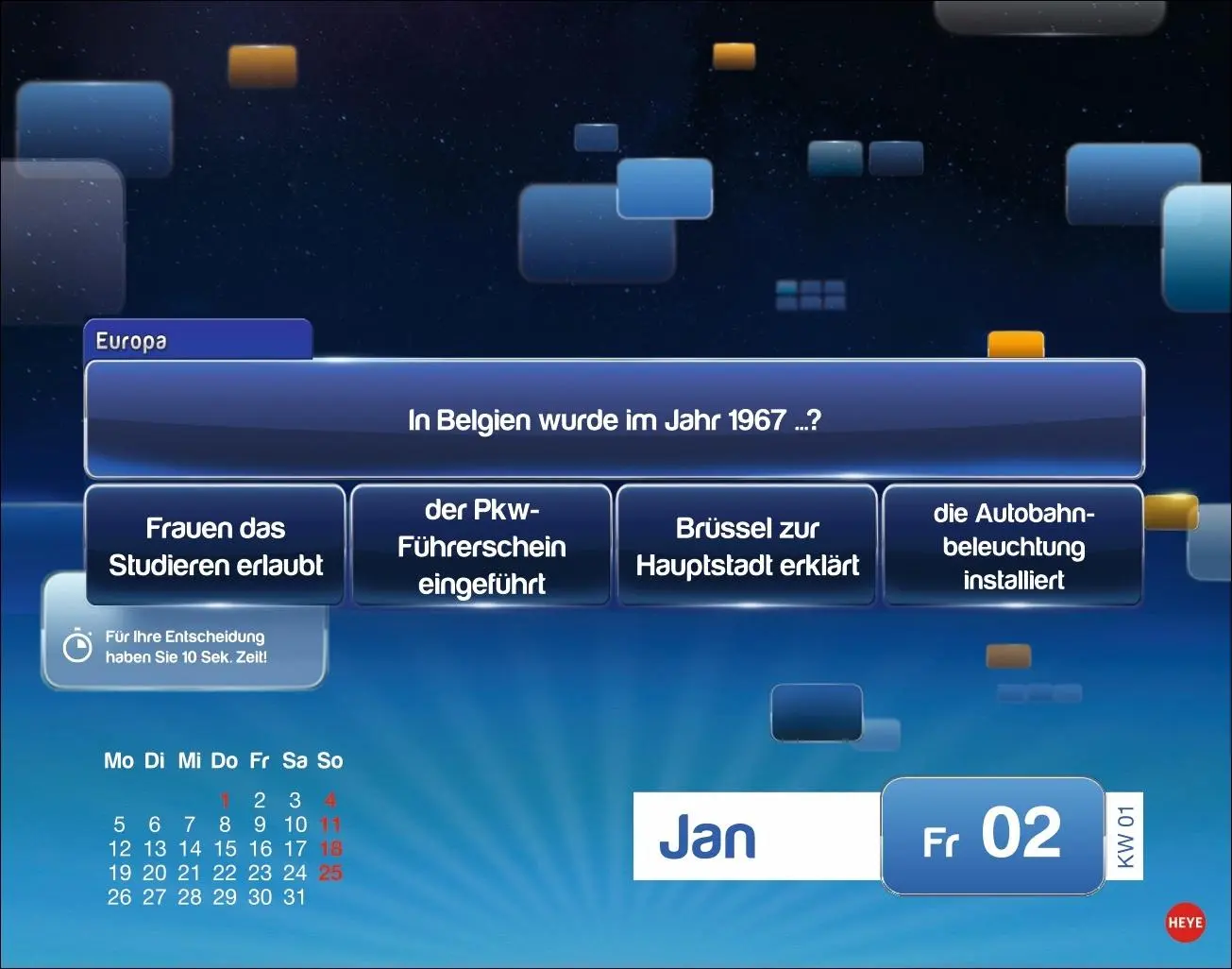 Bild: 9783756412587 | Quizduell Olymp Tagesabreißkalender 2026 | Kalender | 640 S. | Deutsch