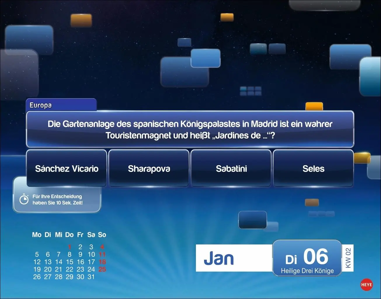 Bild: 9783756412587 | Quizduell Olymp Tagesabreißkalender 2026 | Kalender | 640 S. | Deutsch