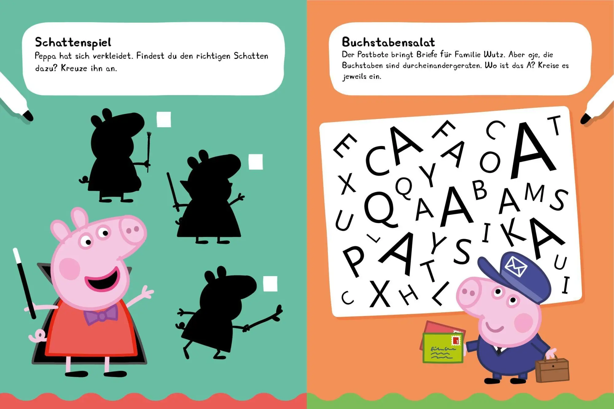 Bild: 9783849952587 | Peppa Pig Mein Lernspielheft - Erstes Lernen | Taschenbuch | 22 S.