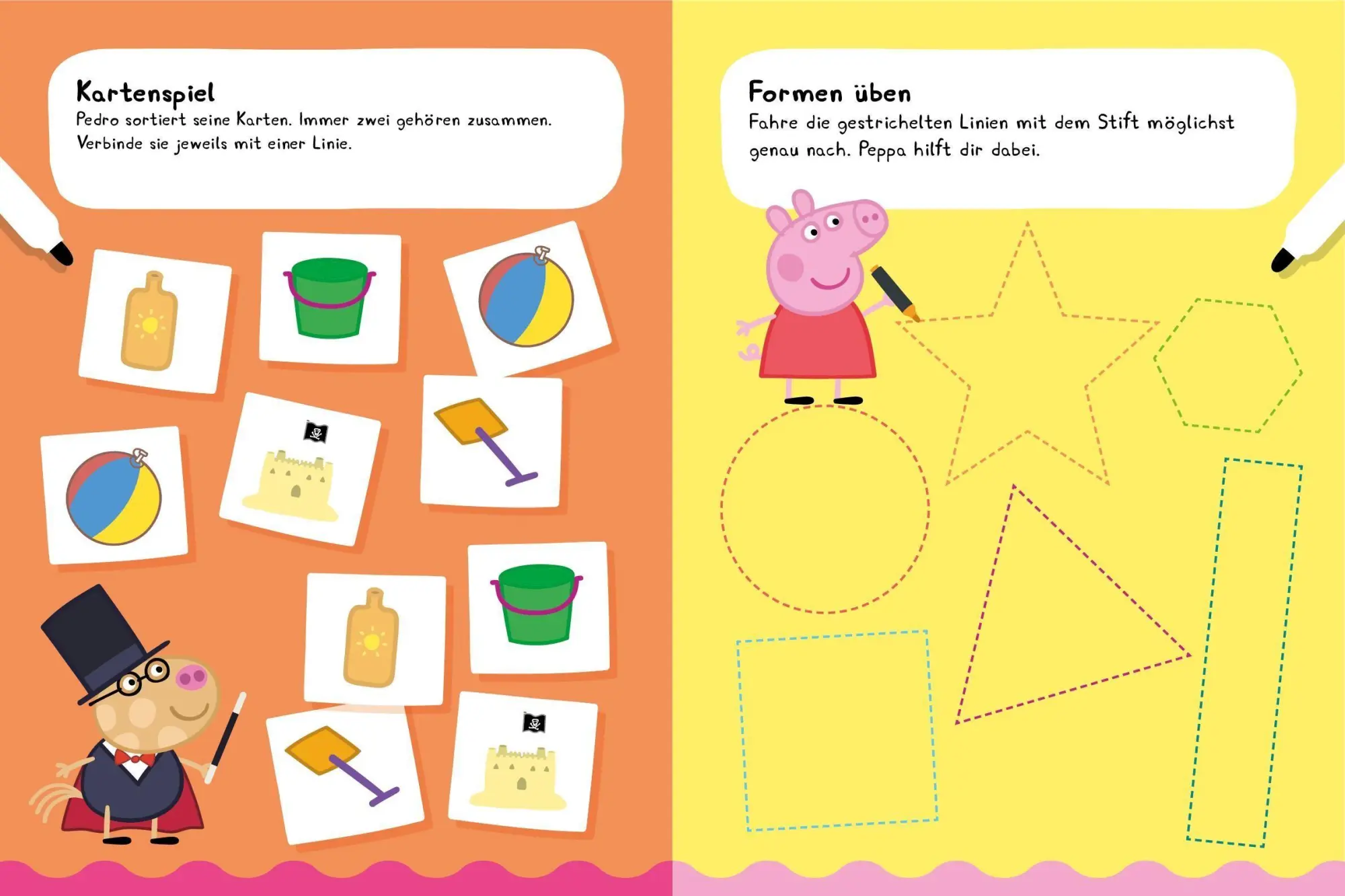 Bild: 9783849952587 | Peppa Pig Mein Lernspielheft - Erstes Lernen | Taschenbuch | 22 S.