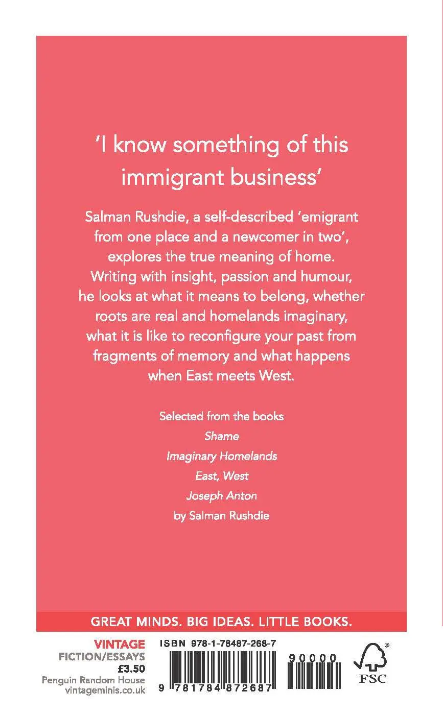 Rückseite: 9781784872687 | Home | Salman Rushdie | Taschenbuch | Vintage Classics | 86 S. | 2017