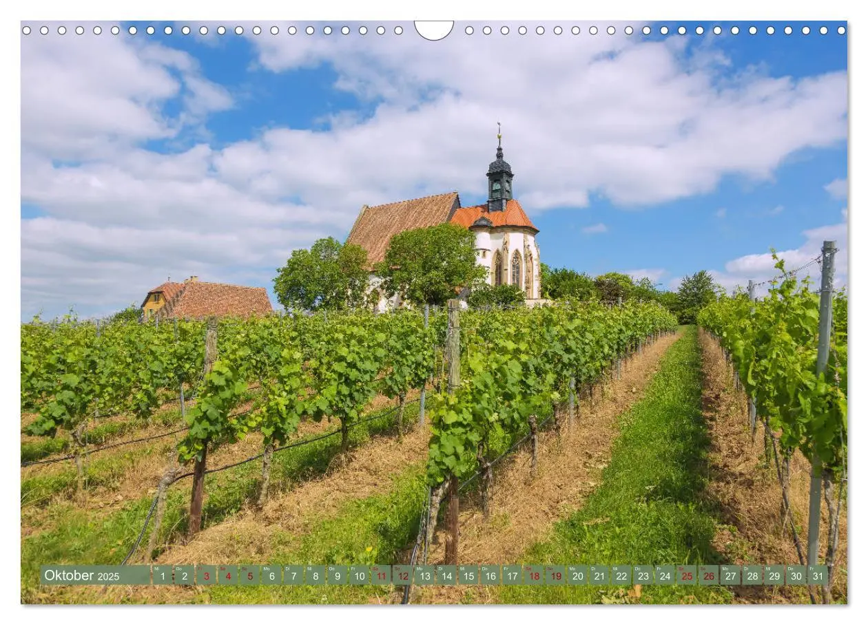 Bild: 9783435332687 | Romantisches Mainfranken (Wandkalender 2025 DIN A3 quer), CALVENDO...