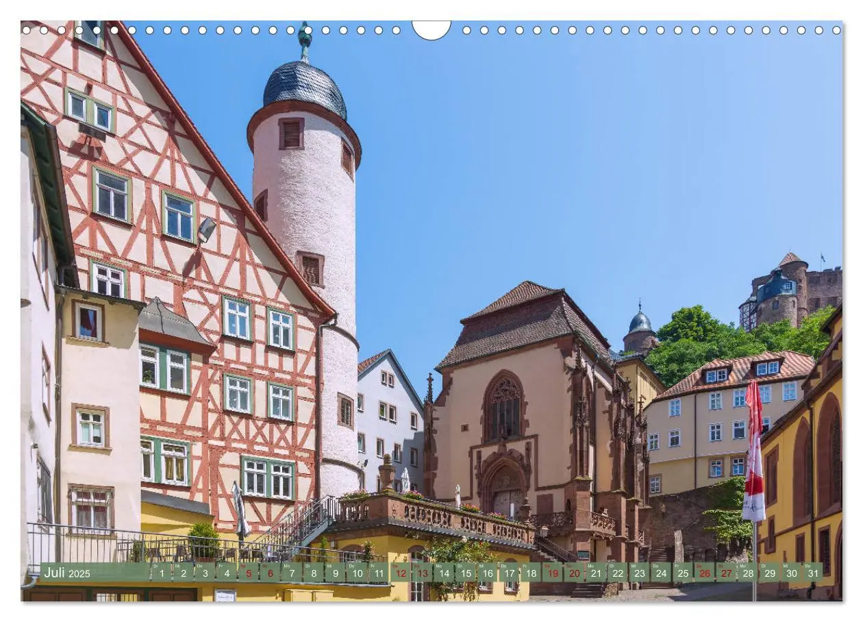 Bild: 9783435332687 | Romantisches Mainfranken (Wandkalender 2025 DIN A3 quer), CALVENDO...