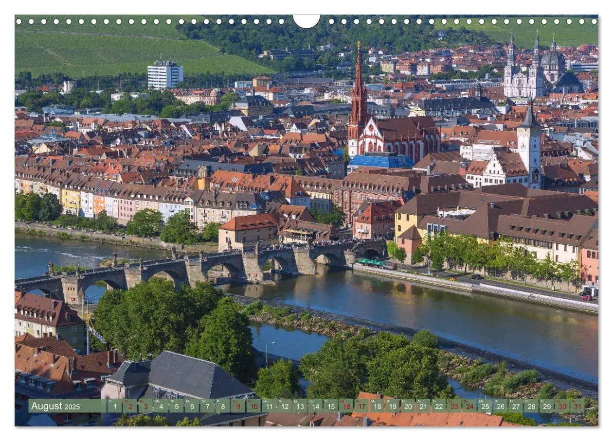 Bild: 9783435332687 | Romantisches Mainfranken (Wandkalender 2025 DIN A3 quer), CALVENDO...