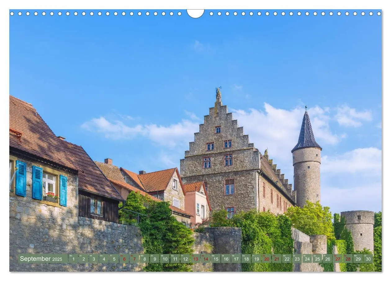 Bild: 9783435332687 | Romantisches Mainfranken (Wandkalender 2025 DIN A3 quer), CALVENDO...