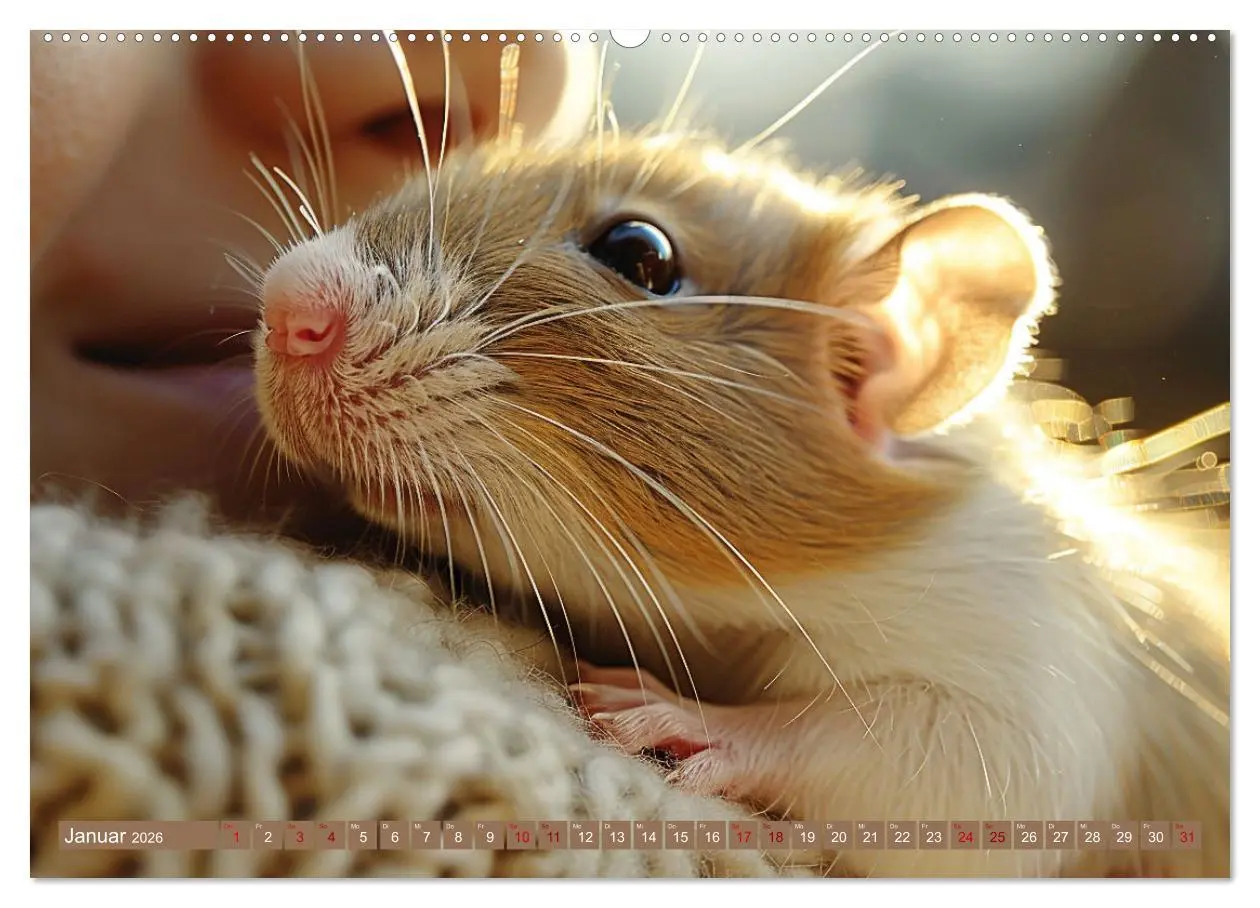 Bild: 9783457422687 | Mein bester Kumpel ist eine Ratte (Wandkalender 2026 DIN A2 quer),...