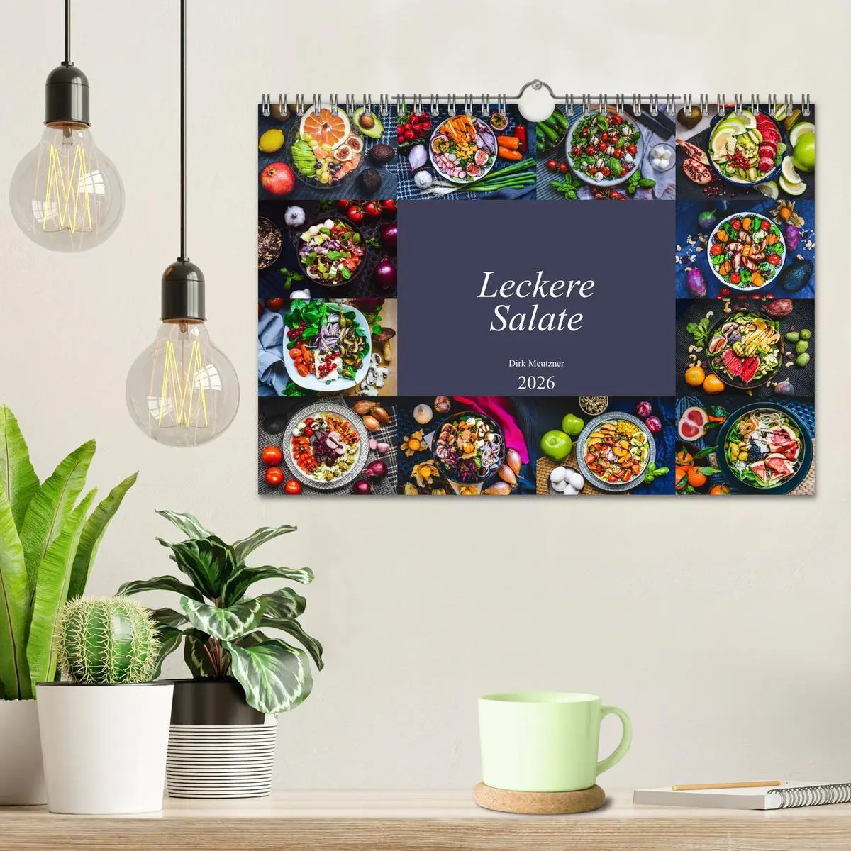 Bild: 9783457662687 | Leckere Salate (Wandkalender 2026 DIN A4 quer), CALVENDO...