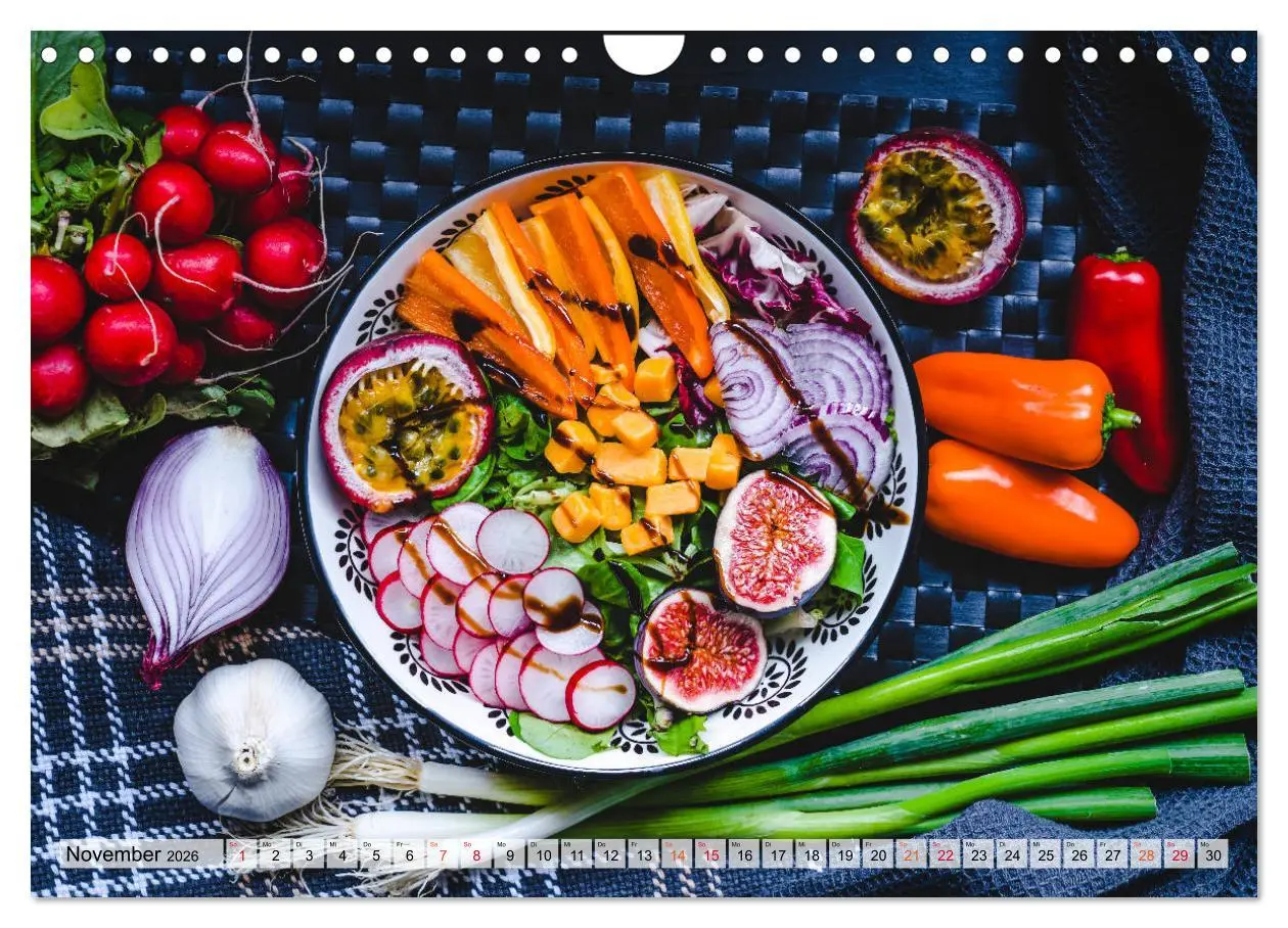 Bild: 9783457662687 | Leckere Salate (Wandkalender 2026 DIN A4 quer), CALVENDO...