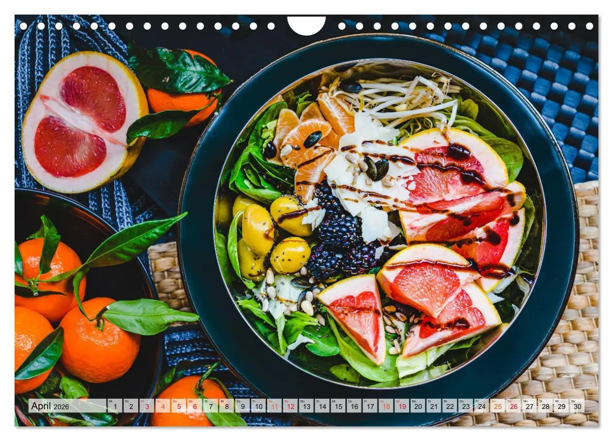Bild: 9783457662687 | Leckere Salate (Wandkalender 2026 DIN A4 quer), CALVENDO...