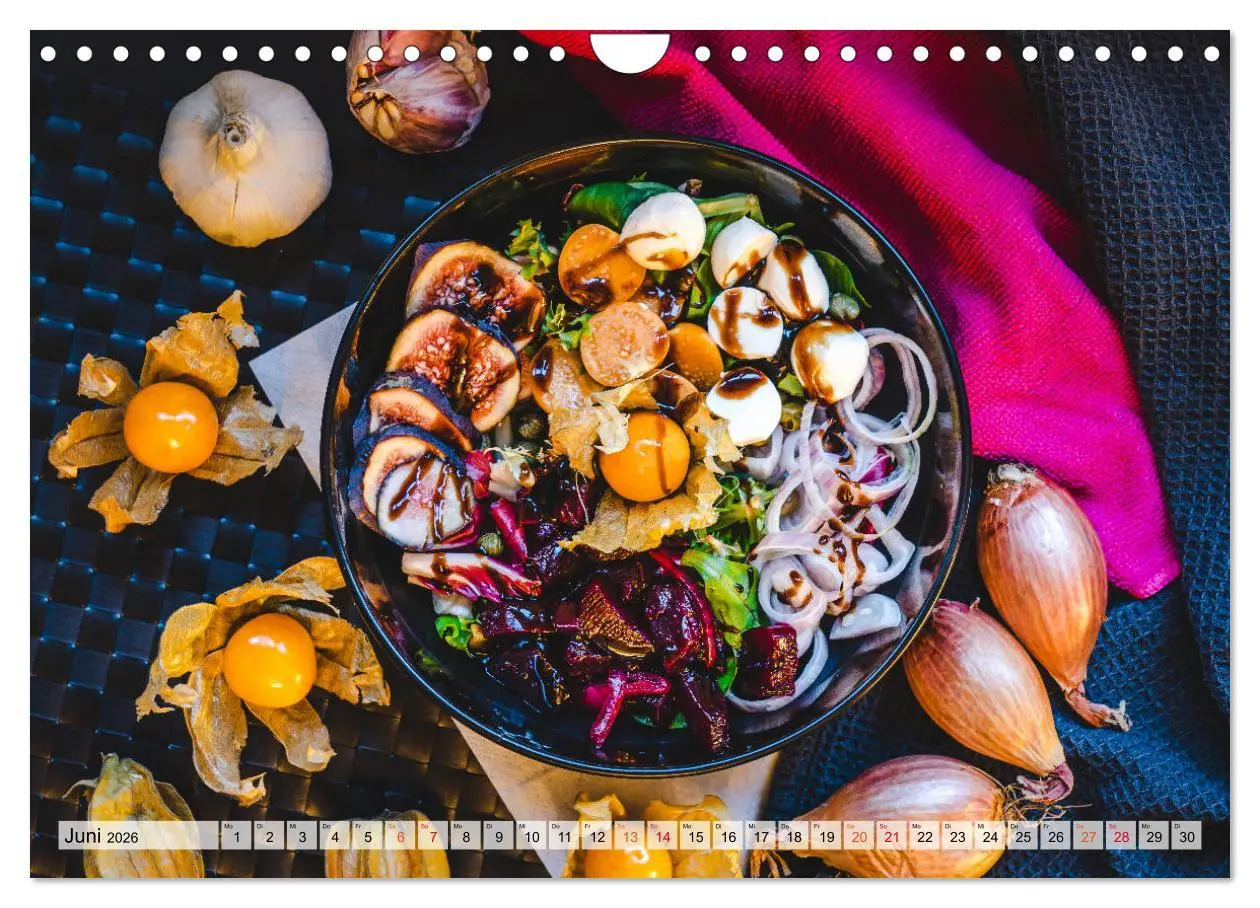 Bild: 9783457662687 | Leckere Salate (Wandkalender 2026 DIN A4 quer), CALVENDO...