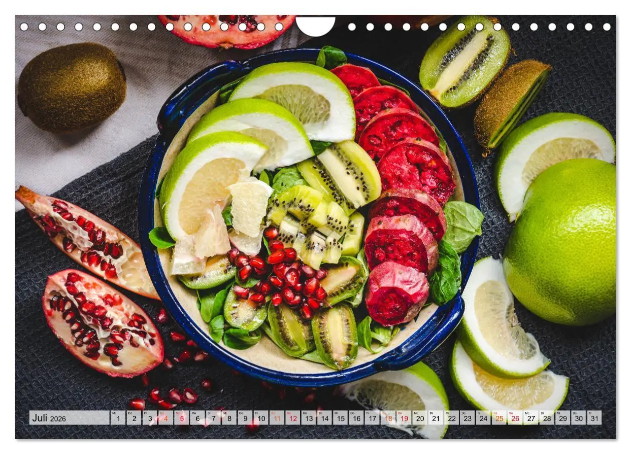Bild: 9783457662687 | Leckere Salate (Wandkalender 2026 DIN A4 quer), CALVENDO...