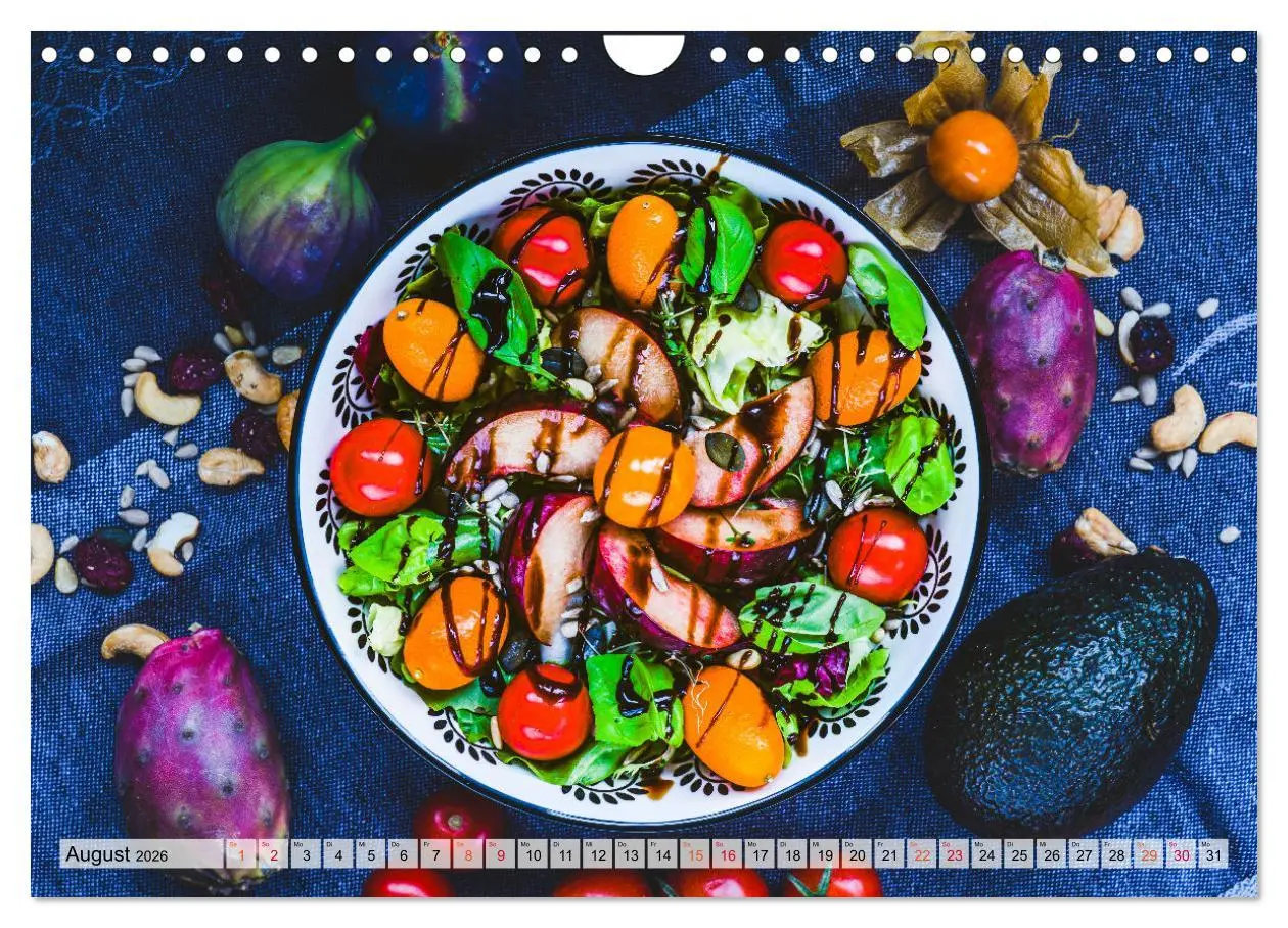 Bild: 9783457662687 | Leckere Salate (Wandkalender 2026 DIN A4 quer), CALVENDO...