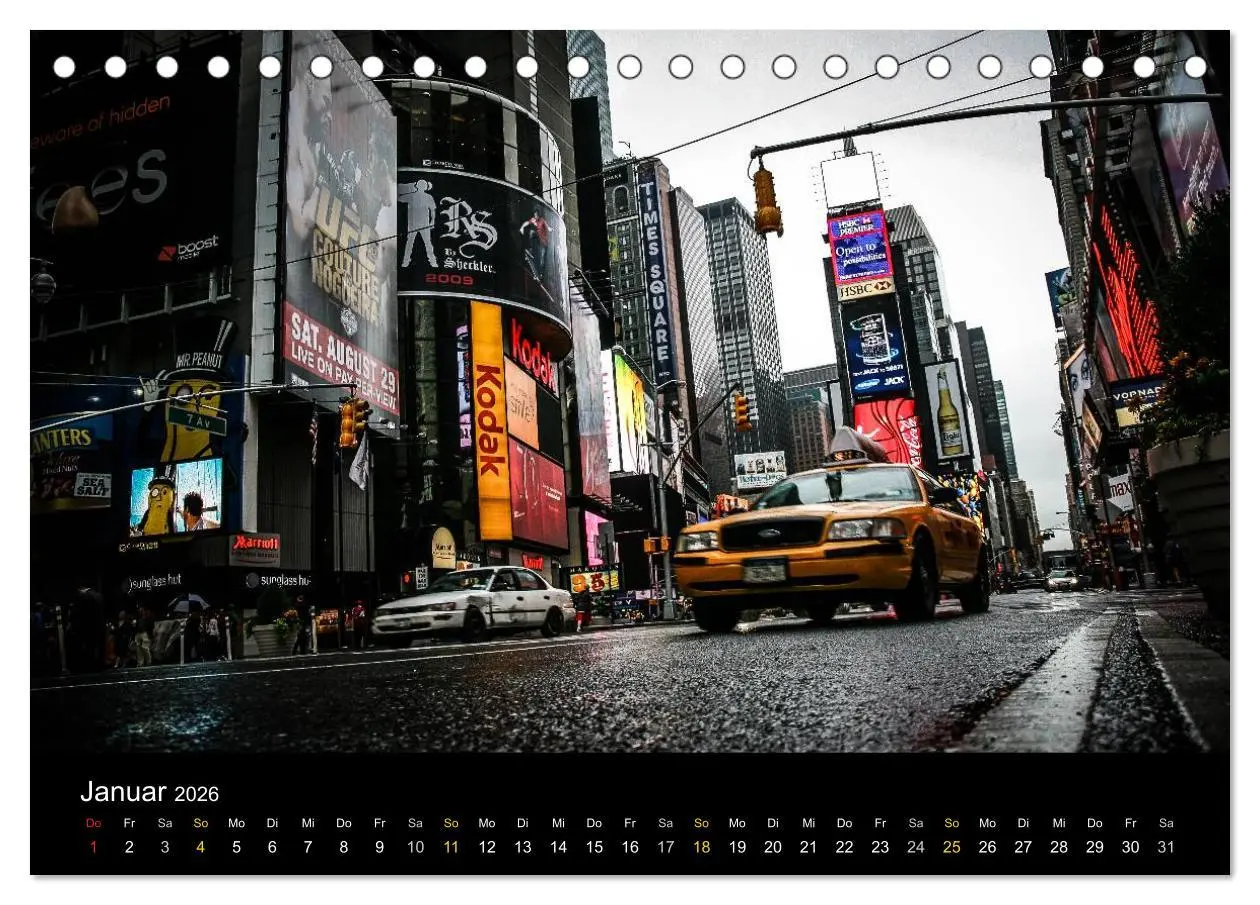 Bild: 9783516202687 | New York Shoots (Tischkalender 2026 DIN A5 quer), CALVENDO...