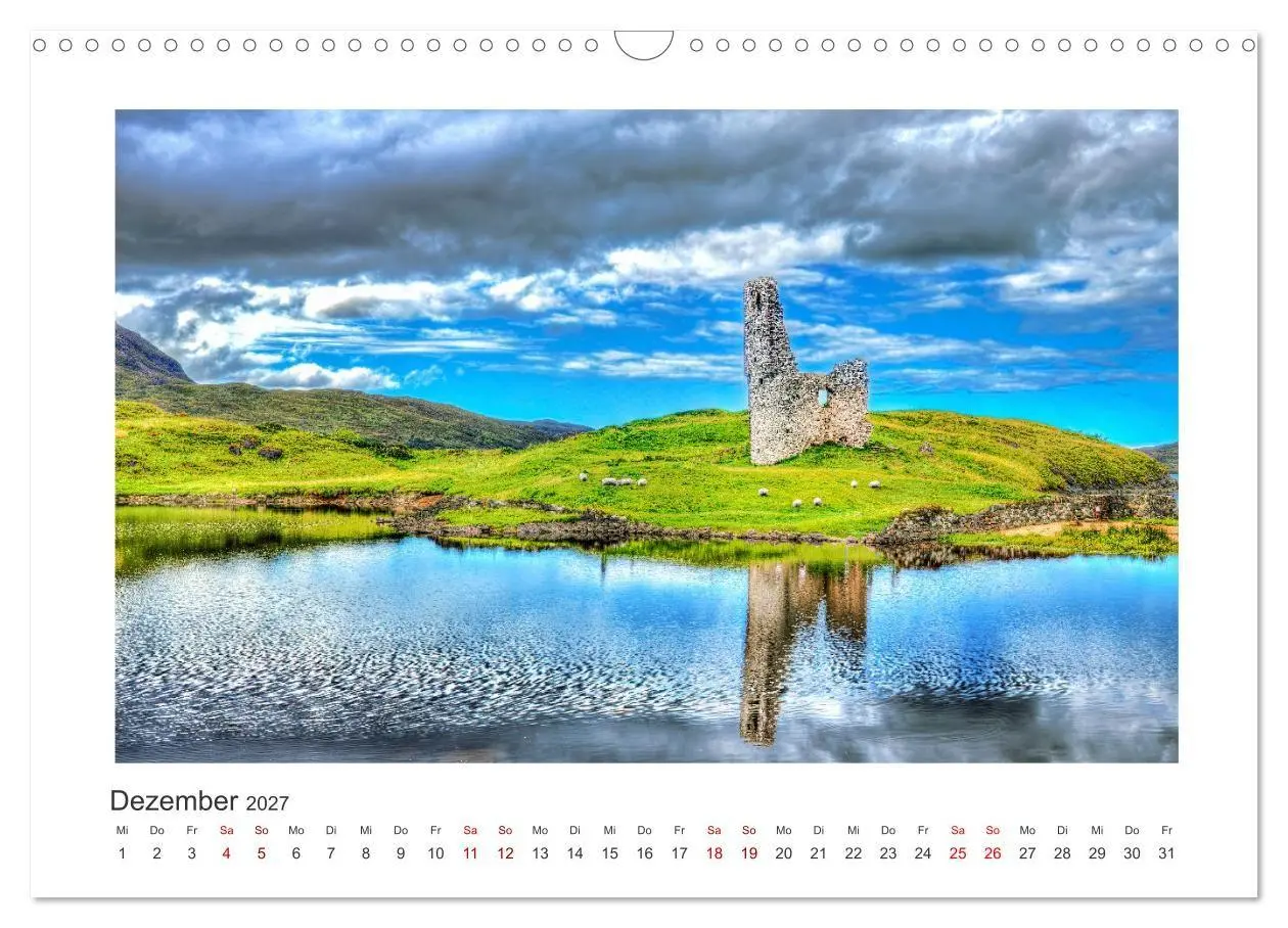 Bild: 9783569222687 | Schottland - Magische Landschaften der Highlands (Wandkalender 2027...