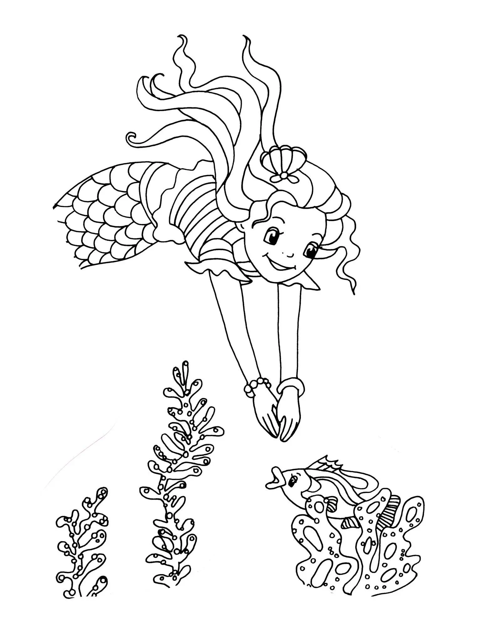 Bild: 9783649652687 | Meereszauber-Malblock | Glitzersticker (Nella Nixe) | Finsterbusch