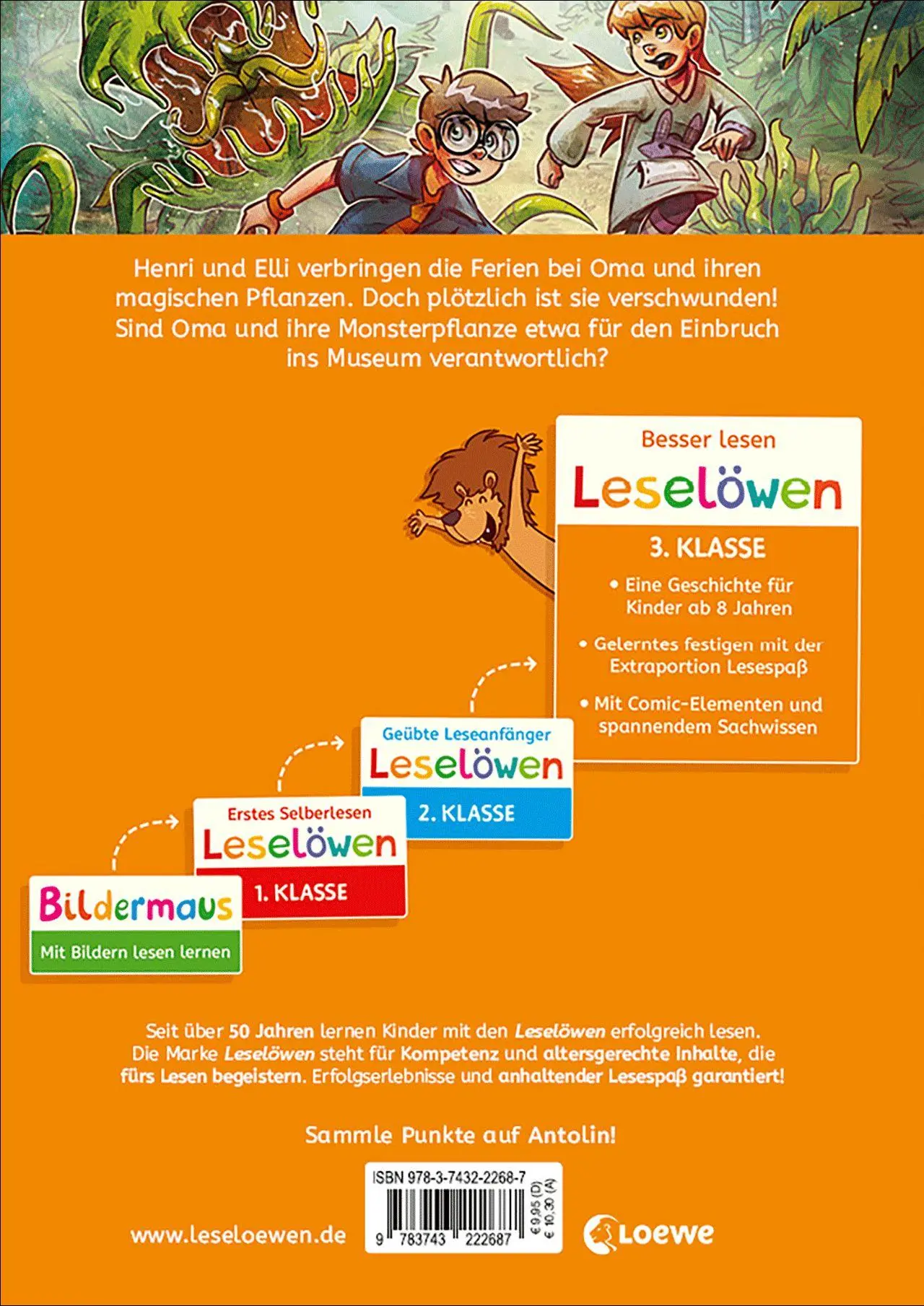 Bild: 9783743222687 | Leselöwen 3. Klasse - Die Monsterpflanze ist los! | Christian Tielmann