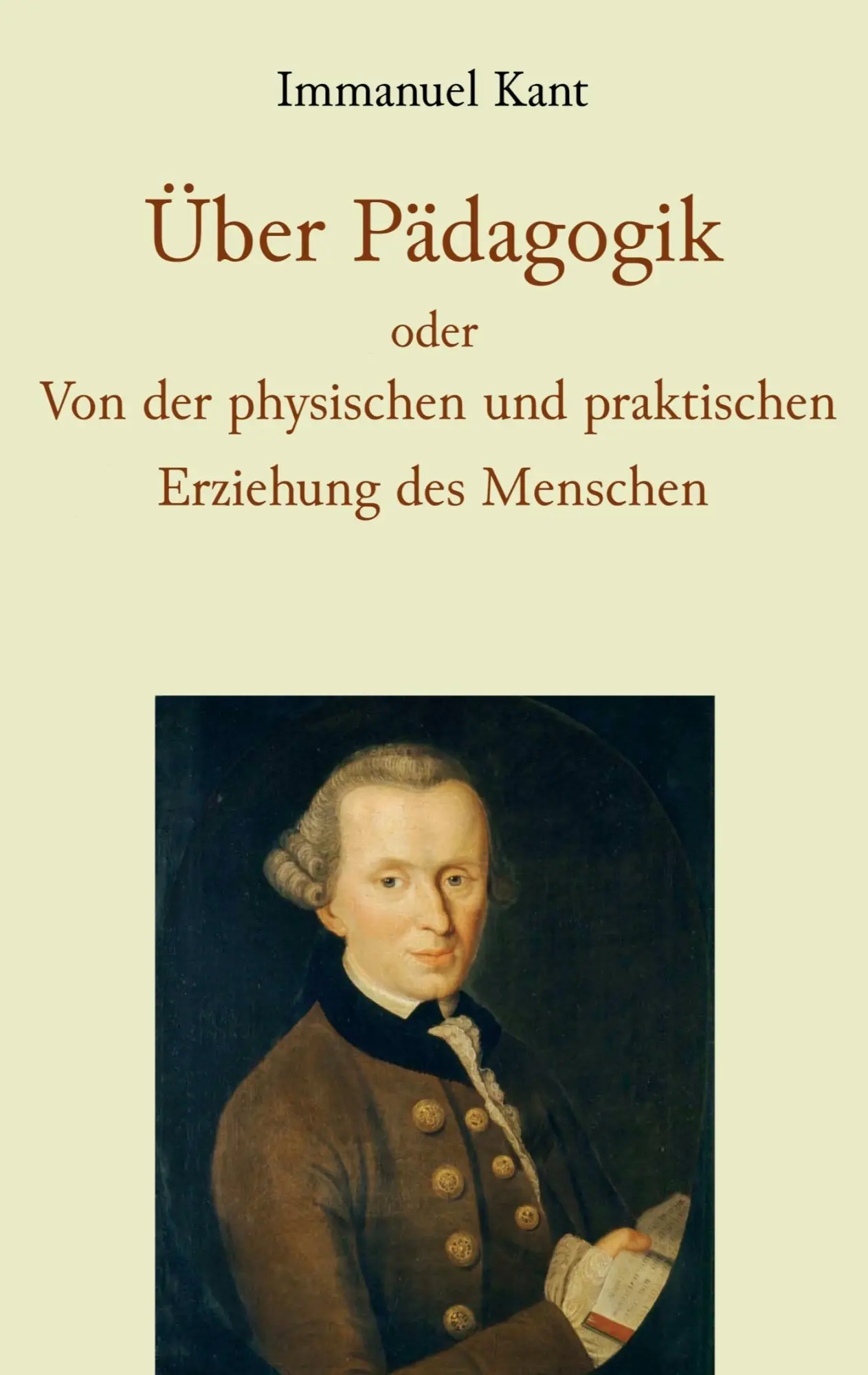 Cover: 9783819242687 | Über Pädagogik oder Von der physischen und praktischen Erziehung...