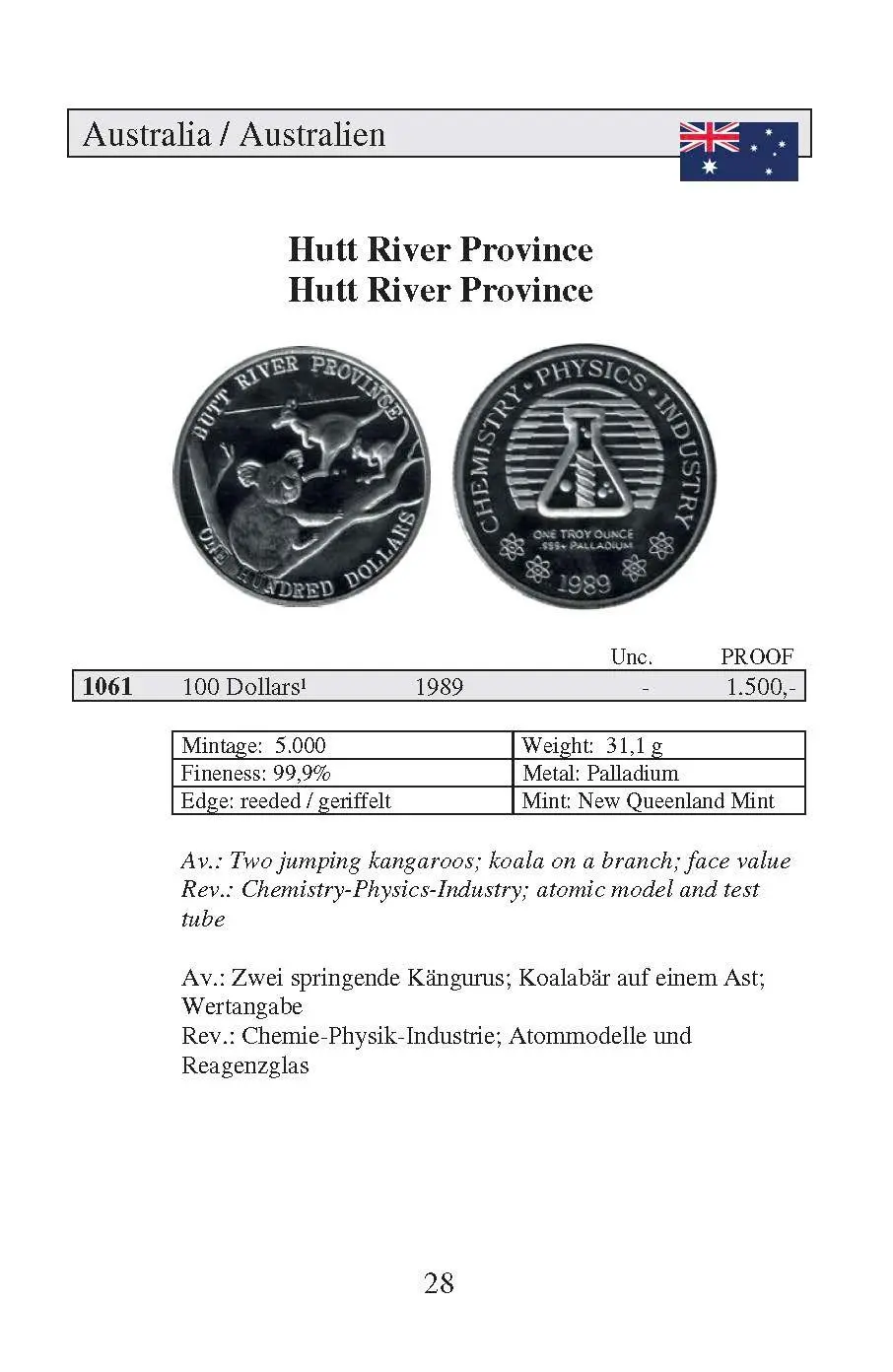 Bild: 9783866462687 | Palladium-Münzkatalog | Palladium Coin Catalog | René Frank | Buch