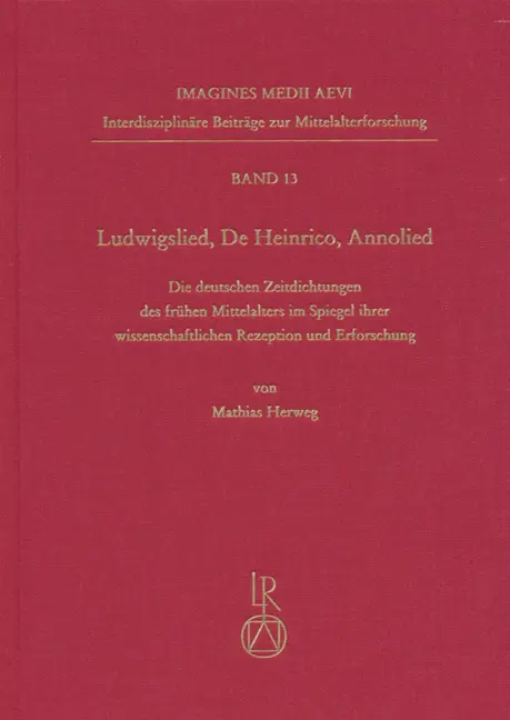Cover: 9783895002687 | Ludwigslied, De Heinrico, Annolied | Mathias Herweg | Buch | Deutsch
