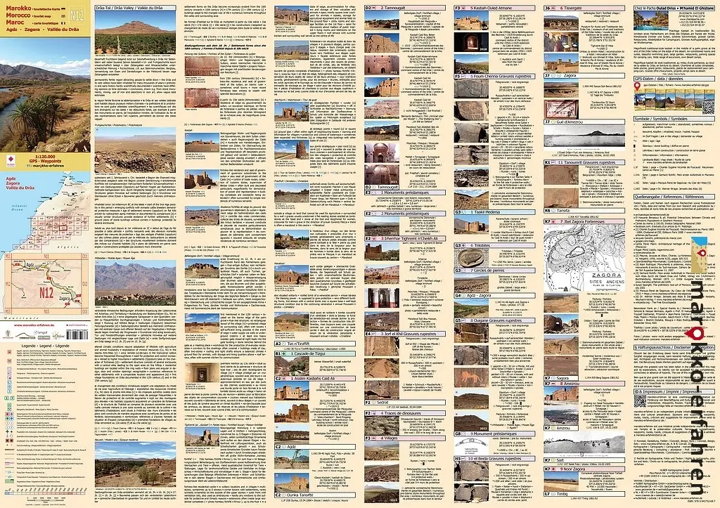 Bild: 9783943752687 | N12: Agdz - Zagora - Vallée du Drâa - 1:120.000 | A. &amp; B. Conrad