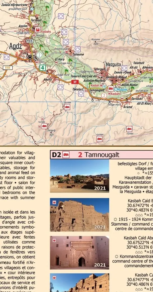 Bild: 9783943752687 | N12: Agdz - Zagora - Vallée du Drâa - 1:120.000 | A. &amp; B. Conrad