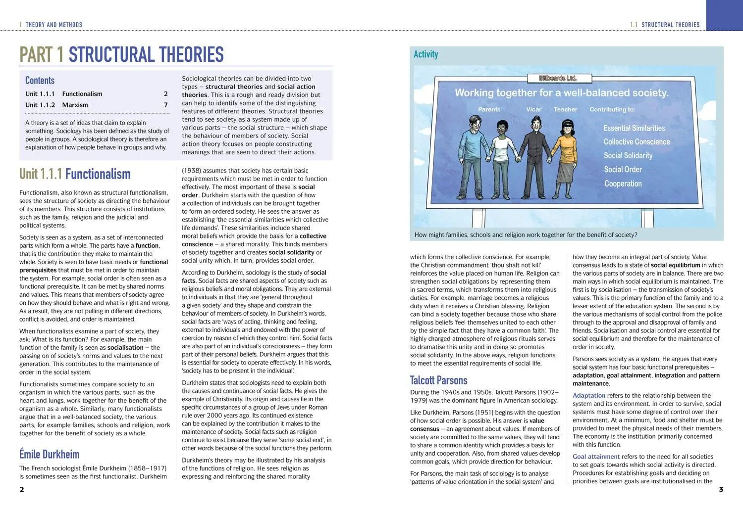 Bild: 9780008242787 | Aqa a Level Sociology Themes and Perspectives | Year 2 | Taschenbuch