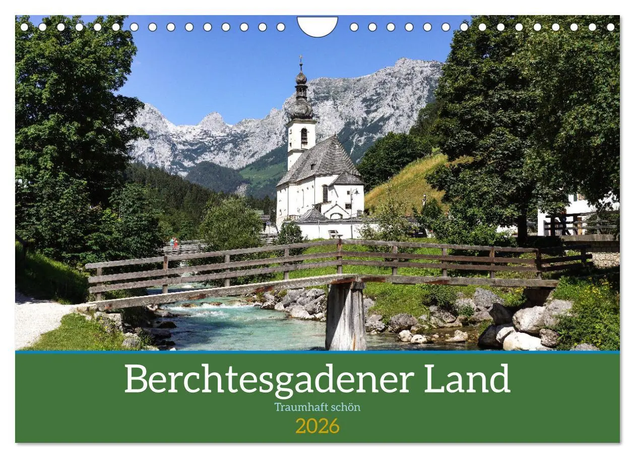 Cover: 9783457582787 | Berchtesgadener Land - Traumhaft schön (Wandkalender 2026 DIN A4...