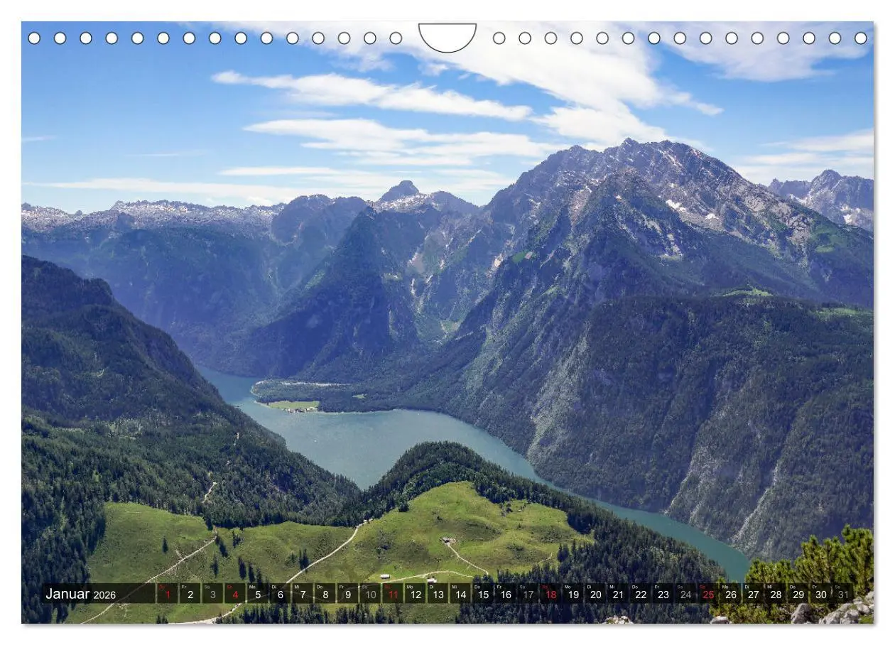 Bild: 9783457582787 | Berchtesgadener Land - Traumhaft schön (Wandkalender 2026 DIN A4...