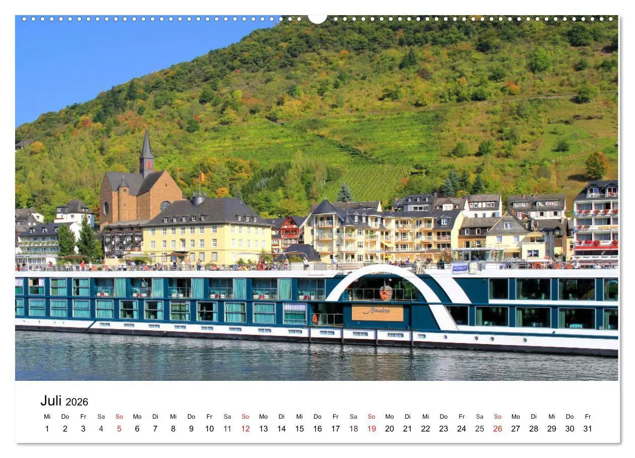 Bild: 9783457722787 | Cochem - Eine Perle an der Mosel (hochwertiger Premium Wandkalender...