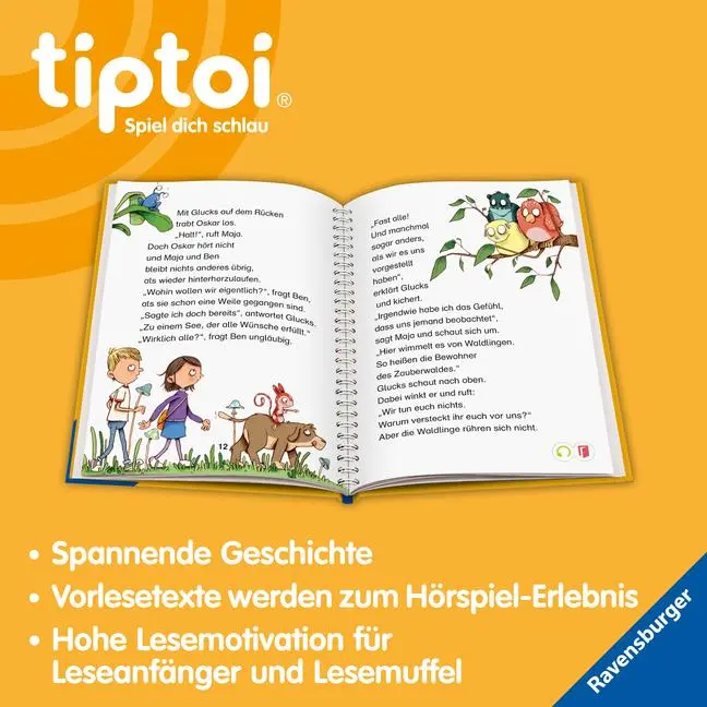 Bild: 9783473492787 | tiptoi® Lese-Lausch-Abenteuer - Zauberwald | Annette Neubauer | Buch