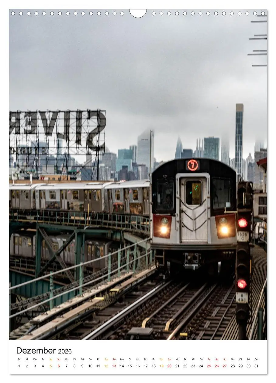 Bild: 9783516292787 | New York, Facetten einer Stadt (Wandkalender 2026 DIN A3 hoch),...
